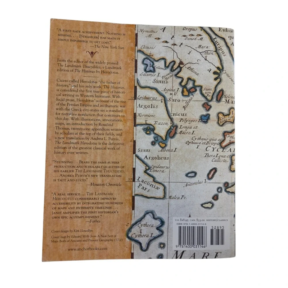 The Landmark Herodotus The Histories Robert Strassler Paperback 9781400031146
